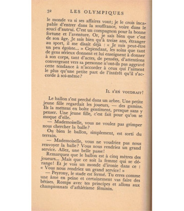 Les Olympiades, Henry de Montherlant, 1954 - poésie,