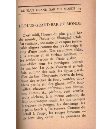 Rien que la terre, Voyage, Paul Morand, 1926 - carnets de voyage,