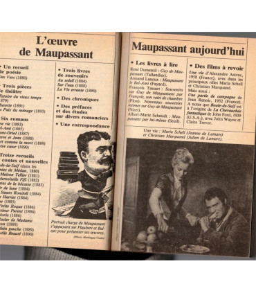 L'ami Maupassant, six nouvelles adaptées par TF1, Guy de Maupassant, 1989 -  société XIXe siècle, télévision,