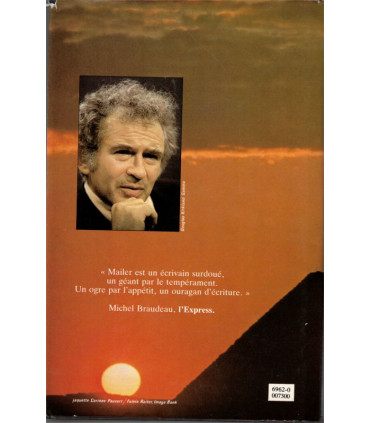 Nuits des temps, Norman Mailer, 1984 - égyptologie, Egypte ancienne, roman historique,