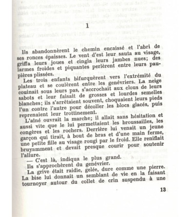 Des grives aux loups, Claude Michelet, 1979 -, Corrèze, paysannerie, saga familiale,