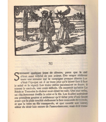 Genitrix, François Mauriac, 43 bois originaux de Deslignères, 1937 - mère castratrice, illustrateurs, Le Livre de Demain,