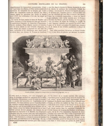 Histoire populaire de la France T3, Lahure, 1863 - histoire de France illustrée, Louis XIV, Louis XV,