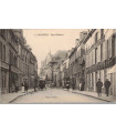 Langres rue Diderot - carte postale département 52 Haute-Marne, habitants de Langres