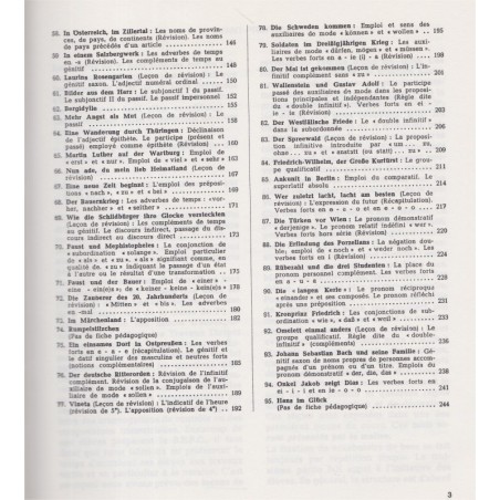 Allemand 4e, émission de la radio scolaire, livre du maître, 1967 - manuel d'allemand