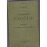 Eléments d'algèbre, classe de troisième 1912, Grévy