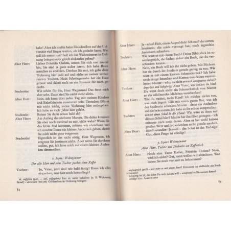 Deutscher Alltag, ein Gesprächbuch für Ausländer, Johanna Barsch, 1969 - manuel d'allemand