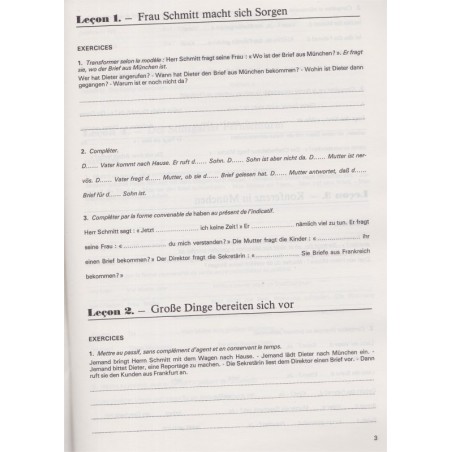 Die Deutschen, Band 4, Martin et Zehnacker, cahier de l'élève, 1980 - Manuel d'allemand