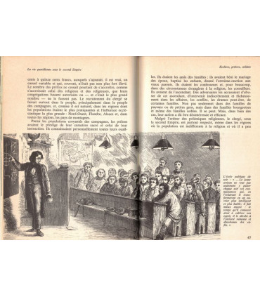 Historia - La vie ardente de Catherine II de Russie - Marcel Proust par André Maurois - La vie sous II Empire - La collaboration