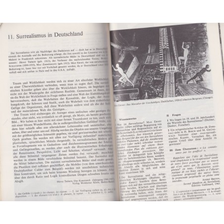 Deutsche Kunst und Künstler in 20. Jahrhundert, regards sur l'Allemagne, A. Germain, 1970 - manuel d'allemand, art moderne