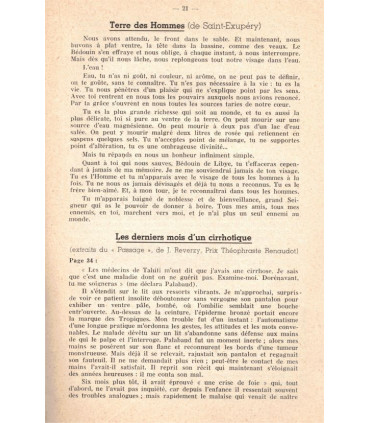Pour une éducation antialcoolique, Faurobert, Commission scolaire du Comité National de Défense contre l'alcoolisme