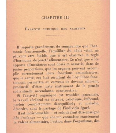 Principes alimentaires et préceptes d'hygiène générale, Hanish, 1935 - manuels sciences naturelles, diététique,