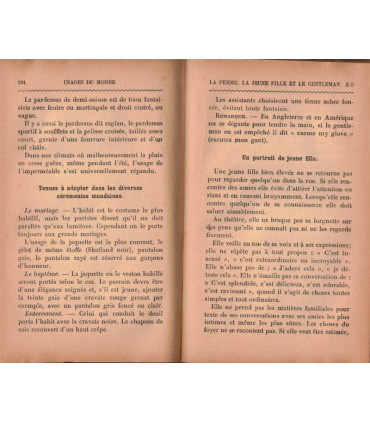 Usages du monde Règles du savoir-vivre dans la société moderne, Baronne Staffe, 1927- famille, politesse, savoir-vivre