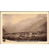 Les Houches, la gare, les Aiguilles de Chamonix - carte postale département 74 Haute-Savoie
