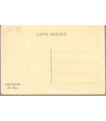 Les Houches, la gare, les Aiguilles de Chamonix - carte postale département 74 Haute-Savoie