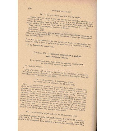 Traité et formulaire des aspirants au notariat et préparation aux examens, Louis Maquet 1947 - manuels Droit, notaires,