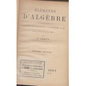 Eléments d'algèbre, classe de troisième 1912, Grévy