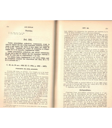 Textes introductifs législation civile et commerciale Haut-Rhin Bas-Rhin Moselle, Struss 1935 - droit local, manuels Droit