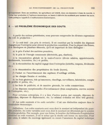 Economie politique, René Maury, 1971 - manuels d'économie, manuels Droit,