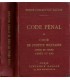 Code pénal et code de justice militaire, Armée de Terre, Armée de Mer 1939 - manuels Droit,  code Dalloz, instruction militaire