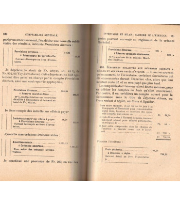 Cours de comptabilité, G. Faure 1935 - droit commercial, manuels Droit,