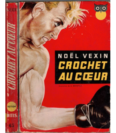 Crochet au coeur, Noël Vexin, 1957 - boxe, polar, roman policier, la Chouette,
