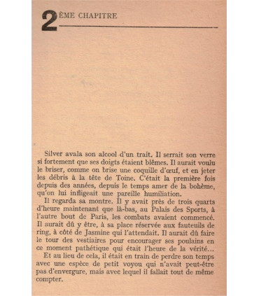 Crochet au coeur, Noël Vexin, 1957 - boxe, polar, roman policier, la Chouette,