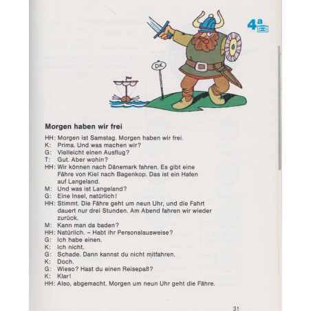 Deutsch für junge Leute 1, Graglia et Schäpers, 1983 - manuel d'allemand