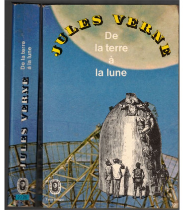 De la Terre à la Lune, Jules Verne, 1980 - science-fiction, espace, fantastique,