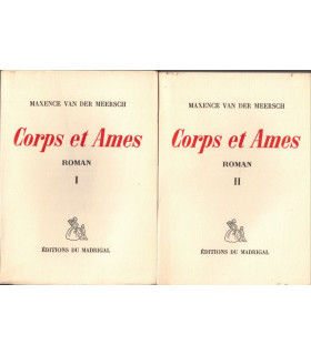 Corps et âmes tomes 1 et 2, Maxence Van der Meersch, 1948 - vocation de médecin,