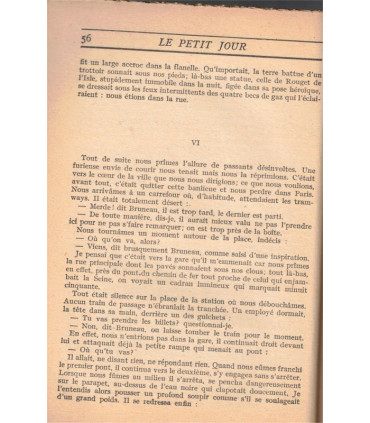 La mort est un commencement, Le petit jour, Paul Vialar, 1955 -