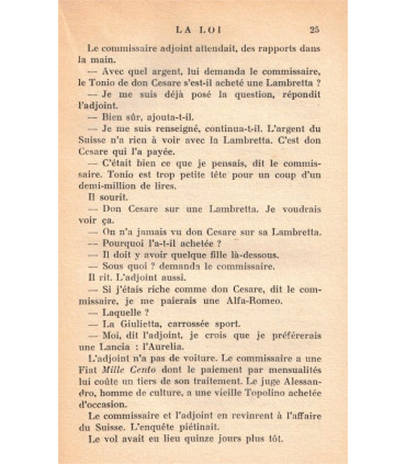 La loi, Roger Vailland, 1957 - village italien, Italie, roman, Goncourt 1957,