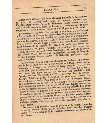 Paprika, Erich von Stroheim, 1954 - Hongrie, roman d'amour,