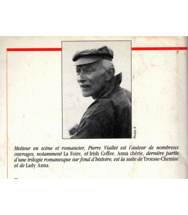 Trousse-Chemise, T3 Anna Chérie, Pierre Viallet, 1992 - femme aventureuse, roman d'amour, roman historique,