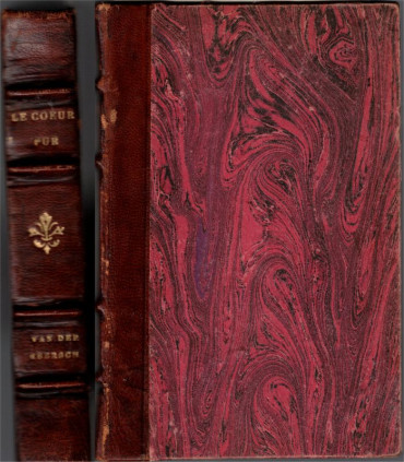 La fille pauvre, T2 Le coeur pur, Maxence Van der Meersch 1949 - , reliure cuir, Roubaix, Nord, roman d'amour, misère,