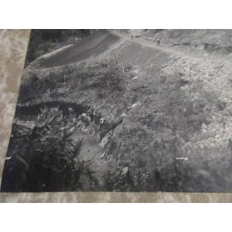 Indochine, exploitation minière sous l'Empire Colonial, photographie originale, 1920/30 - accident minier, Pondichéry, Indes,