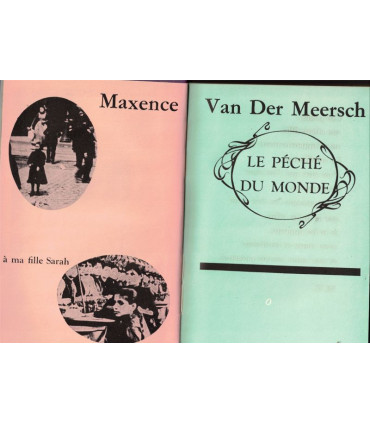 La fille pauvre, Le péché du monde, Maxence Van der Meersch 1956 - , édition numérotée, roman d'amour, misère,,