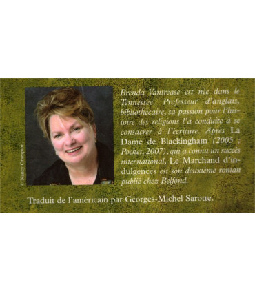 Le marchand d'indulgences, Brenda Vantrease, 2008 - Europe XVe siècle, Inquisition, roman d'amour,