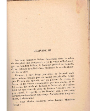 Paquita, Guy Vernon, 1958 - dédicacé par Guy Vernon, roman policier