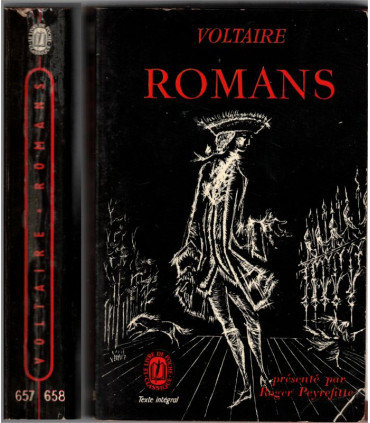 Romans, Voltaire, présentés par Roger Peyrefitte, 1963 - anthologie Littérature XVIIIe s,