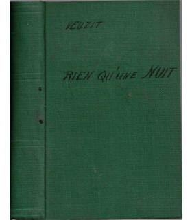 Rien qu'une nuit, Max du Veuzit, 1951 - , roman d'amour, roman sentimental