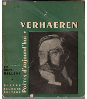 Emile Verhaeren, poètes d'aujourd'hui, Franz Hellens, 1952 - poète belge, poète flamand,poésie,