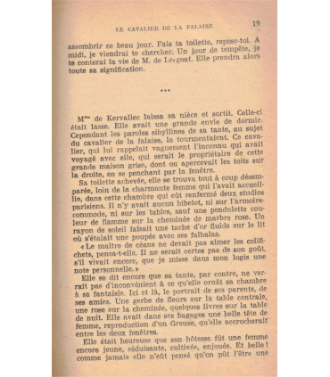 Le cavalier de la falaise, Edel Viges, 1951 - , collection agrafée Fama, roman sentimental, roman populaire