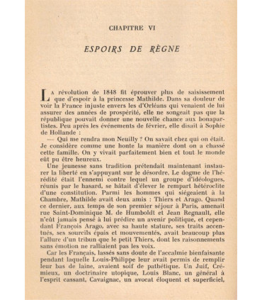 La princesse Mathilde, un règne féminin sous le Second Empire, Marguerite Castillon du Perron, 1953 - Napoléon III,