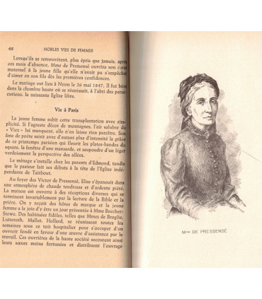 Nobles vies de femmes, Madeleine Bouvier, 1946 - femmes célèbres, muses d'artistes,