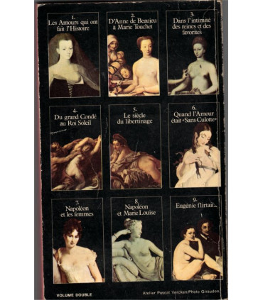 Histoires d'amour de l'Histoire de France T3 l'intimité des reines et favorites, Guy Breton 1975 - Renaissance, femmes célèbres