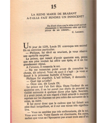 Histoires d'amour de l'Histoire de France T1 Les amours qui ont fait l'Histoire, Guy Breton 1974 - Moyen Age, femmes célèbres