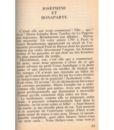 Les grandes rencontres amoureuses, Eve Ruggieri, 1987 - , femmes célèbres