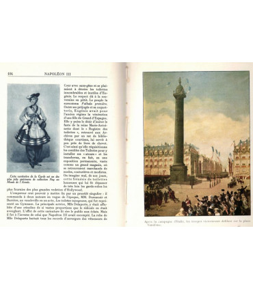 Napoléon III, Laborde-Guiche 1950 -  Second Empire, Napoléon III, femmes célèbres,