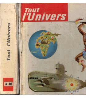 Tout l'univers T1 A à Ed, grande encyclopédie de culture générale illustrée, Hachette 1961 - jeunesse, livre d'images,